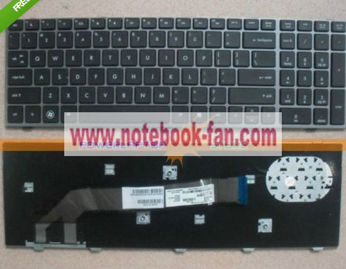 NEW HP ProBook 4540 4540s US Keyboard Black with Frame